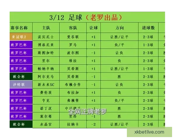 世界杯竞猜赛事推荐全解析 热门比赛分析与投注技巧分享